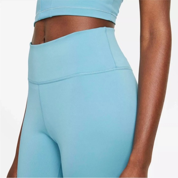 Nike One Dri-Fit
Women's High-Waisted 7/8
Leggings Pants Tights Size S Blue - Picture 5 of 14